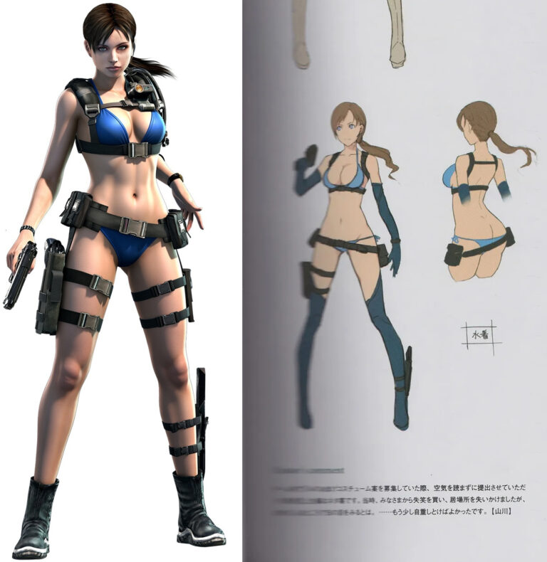 Resident Evil Cut Content: Jill Valentine's Secret Designs