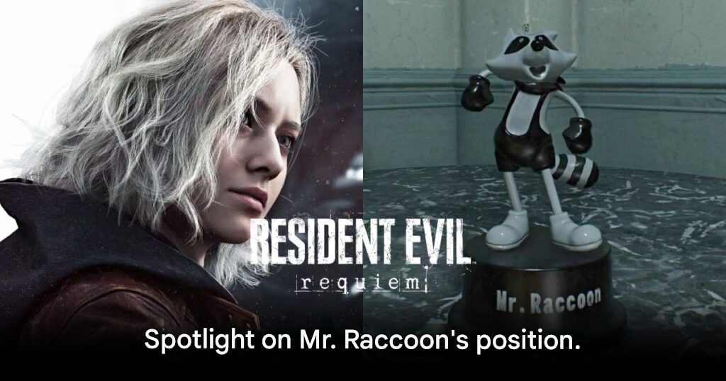 Mr. Raccoon locations Resident Evil Requiem
