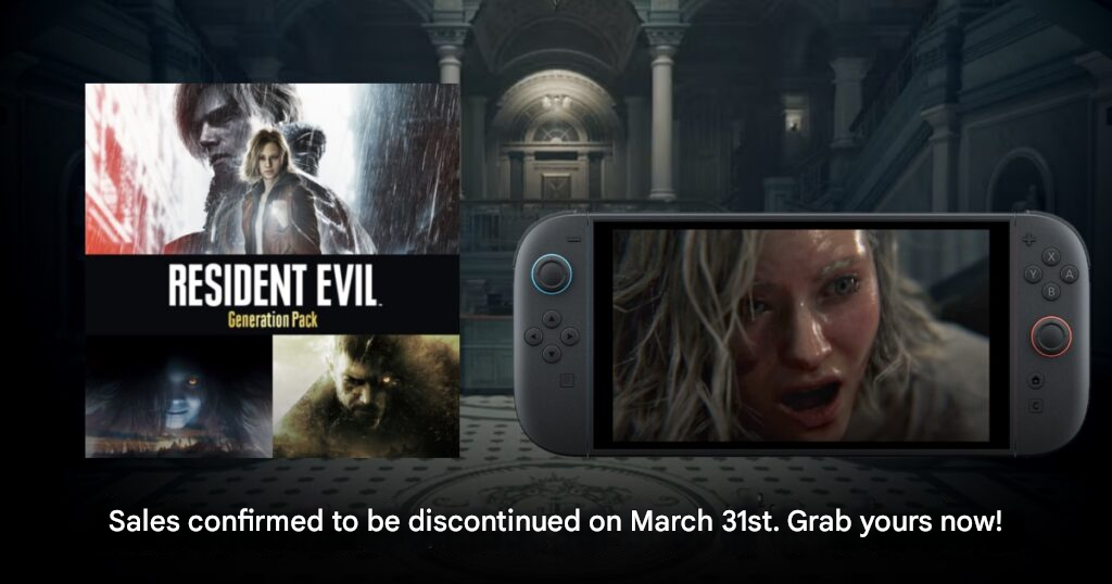 Resident Evil Generation Pack Discontinued