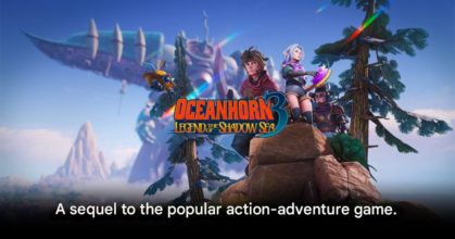 Oceanhorn 3 gameplay adventure scene on Apple Arcade