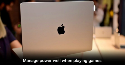MacBook Air M5 gaming power consumption test