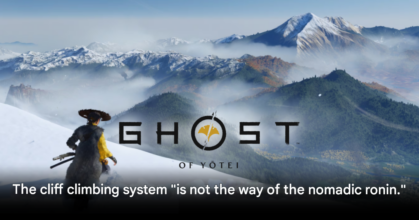 Ghost of Yotei climbing system