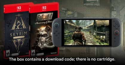 Skyrim Fallout 4 Switch no cartridge