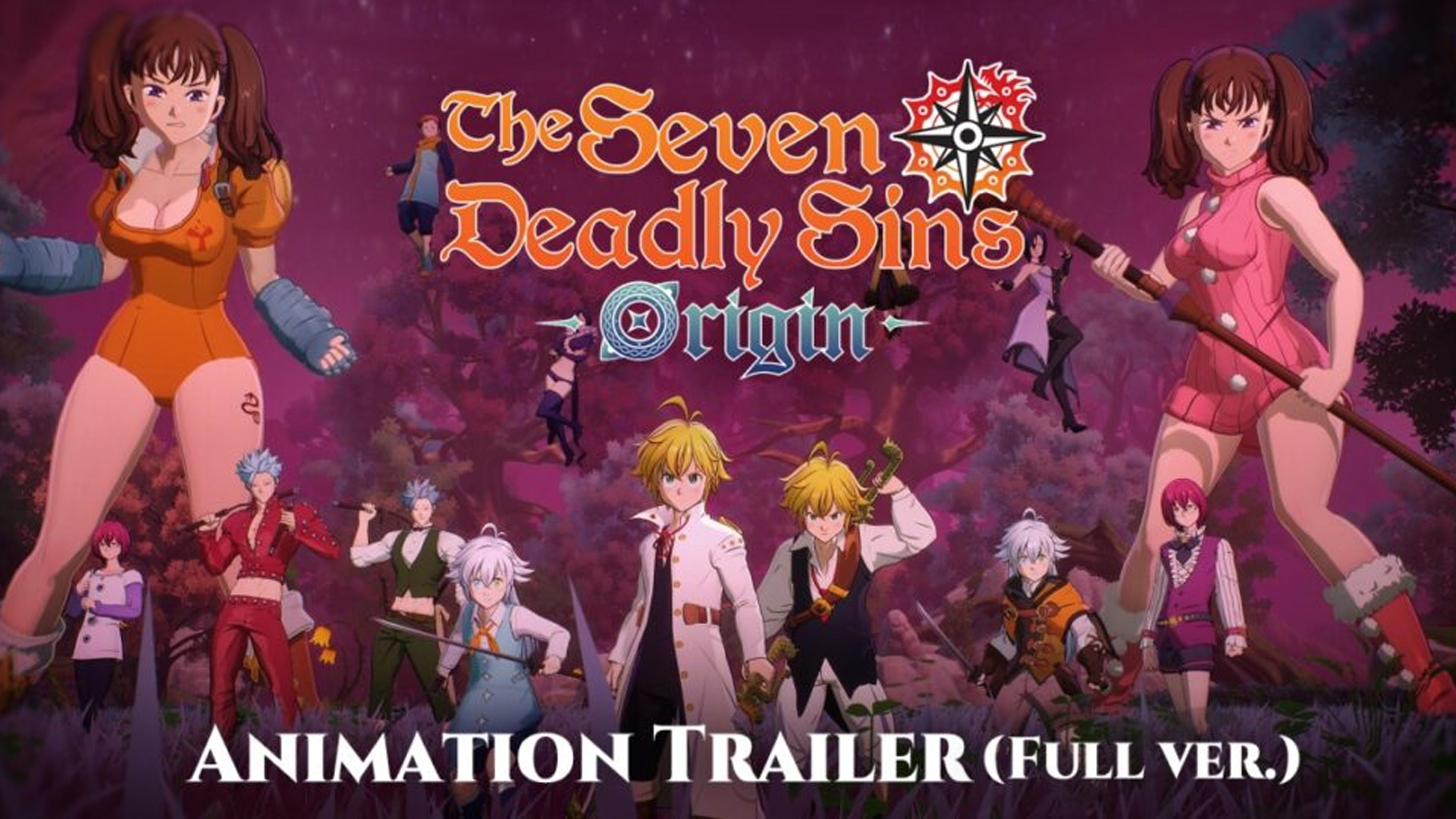 The Seven Deadly Sins: Origin trailer