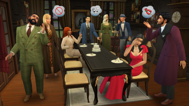 The Sims 4 Royalty & Legacy DLC