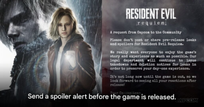 Resident Evil Requiem spoilers
