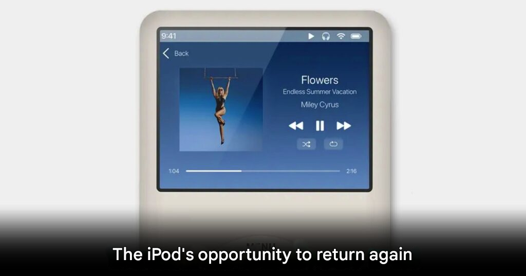 iPod comeback trend