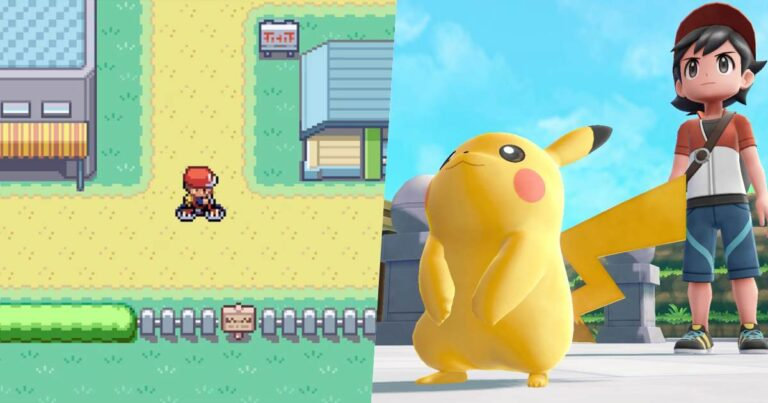 Pokémon Let’s Go vs FireRed LeafGreen