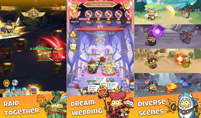 MiniHeroes War of Potatoes mobile RPG