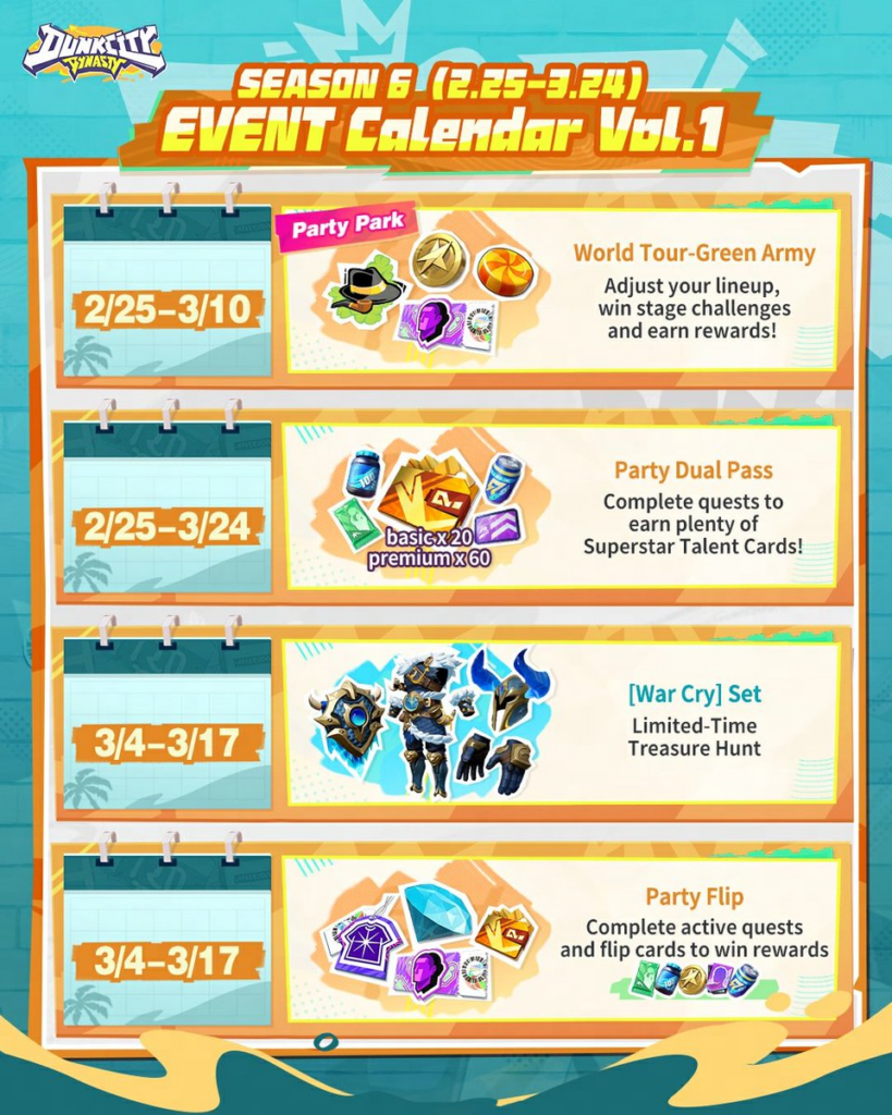 Dunk City Dynasty Season 6 Super League