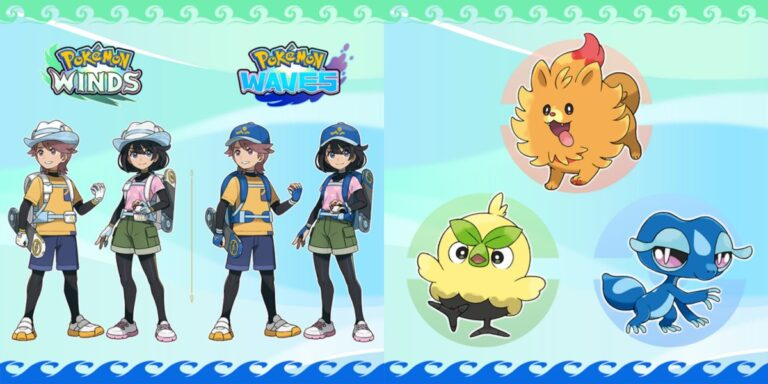 Pokémon Winds & Waves Generation 10
