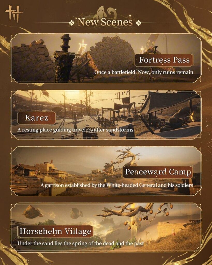 Where Winds Meet Hexi desert region Jade Gate Pass gameplay