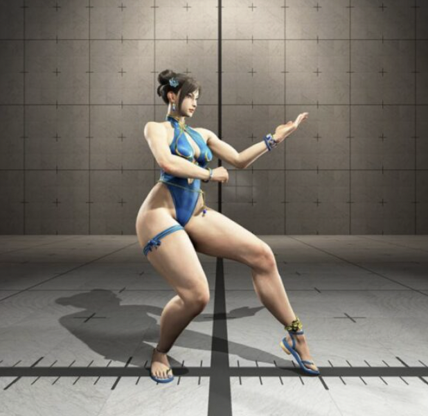 Chun-Li’s Muscle Evolution