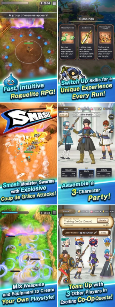 Dragon Quest Smash/Grow Mobile Pre-registration Opens on iOS and Android