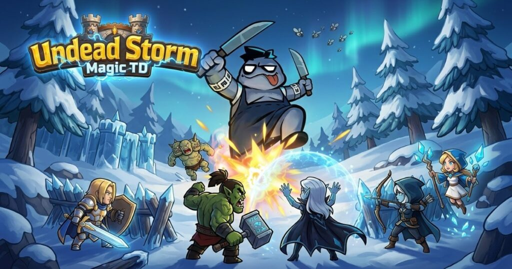 Undead Storm: Magic TD Launches on Android: Claim 1,000 Free Draws