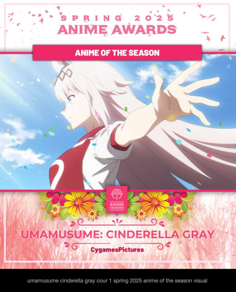 Umamusume: Cinderella Gray Wins Anime of the Year