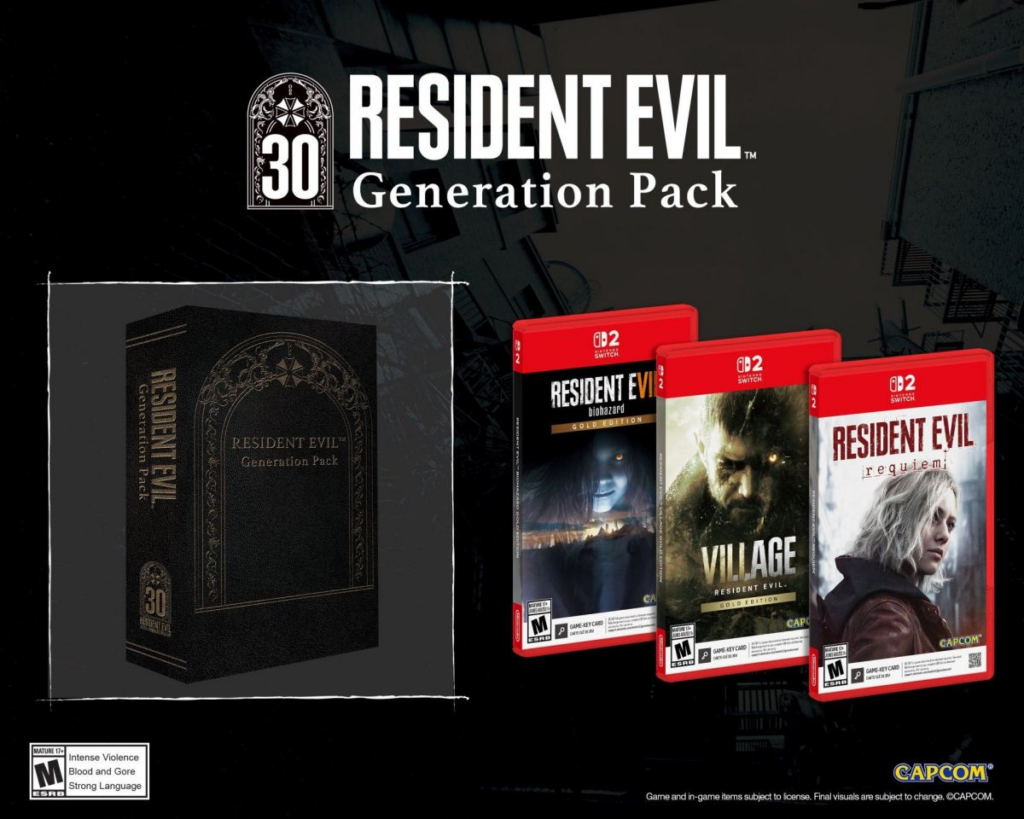 Resident Evil Generation Pack Discontinued
