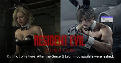 Resident Evil Requiem bunny mod