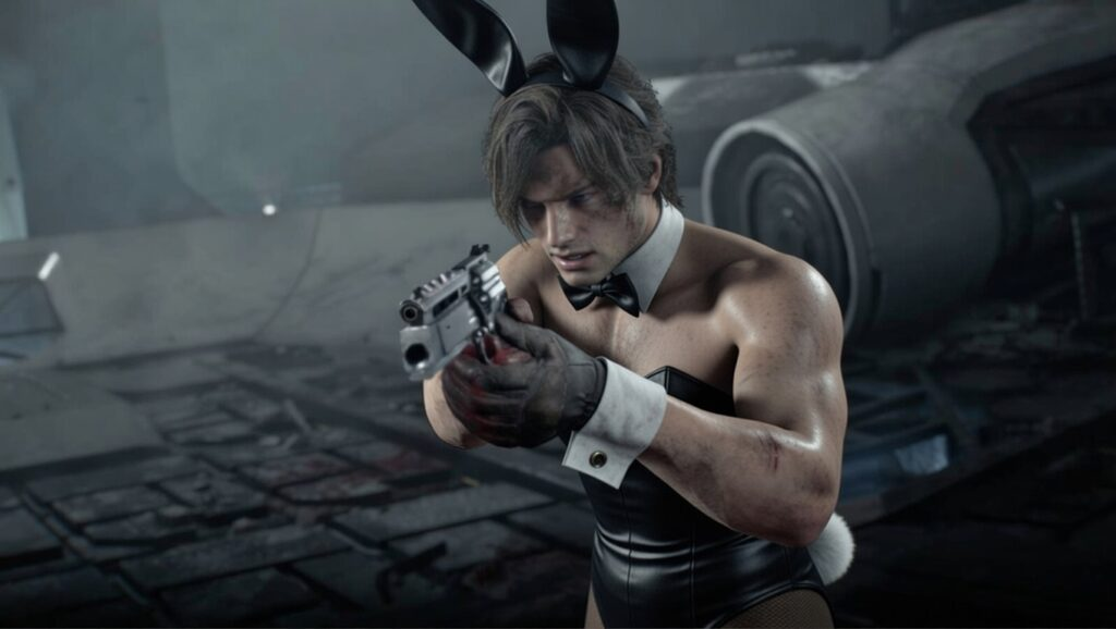 Resident Evil Requiem bunny mod