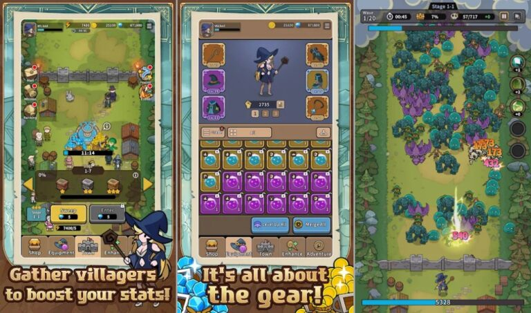 Wicked Defense mobile game