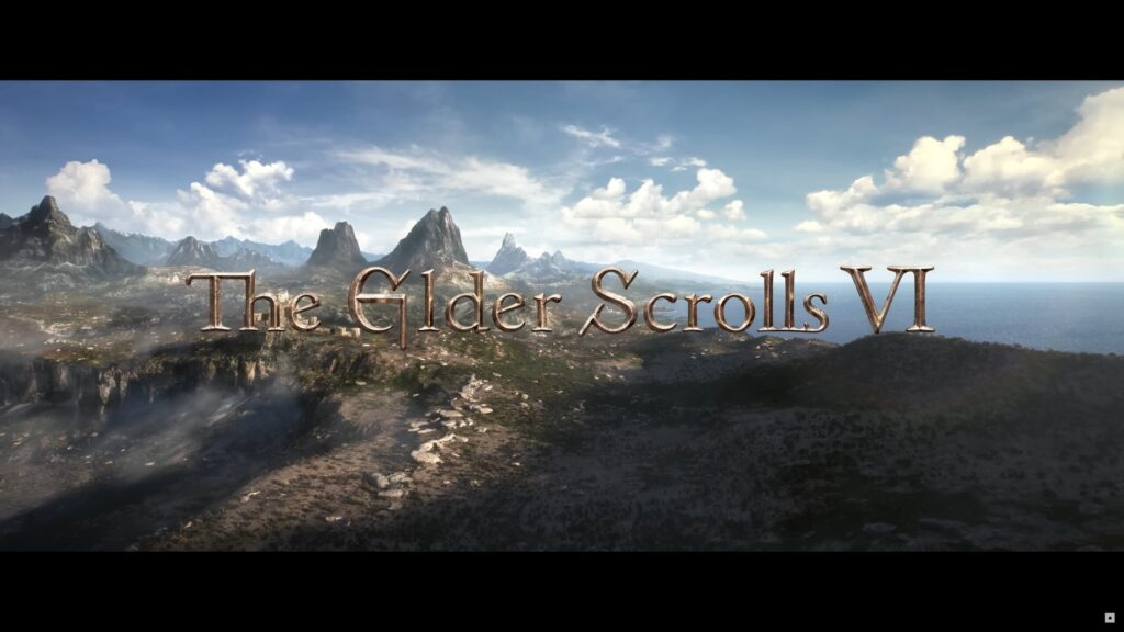 The Elder Scrolls 6 fantasy landscape teaser scene