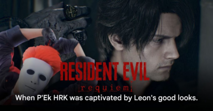 Leon S Kennedy character model in Resident Evil Requiem