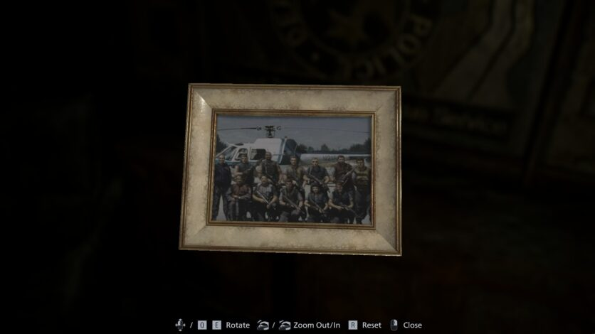 Resident Evil Requiem RPD police station Easter egg references