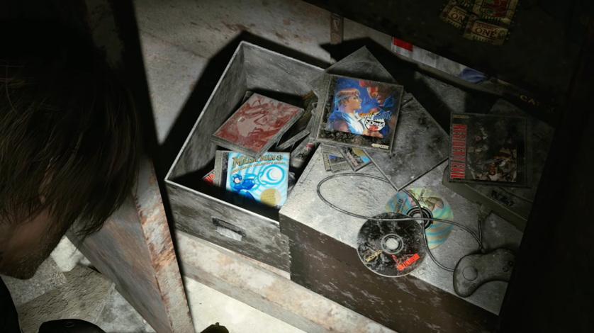 Resident Evil Requiem RPD police station Easter egg references