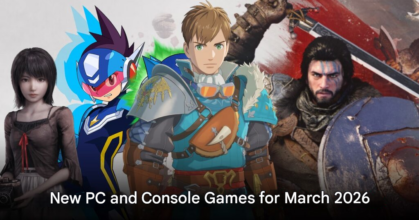 March 2026 PC and console games