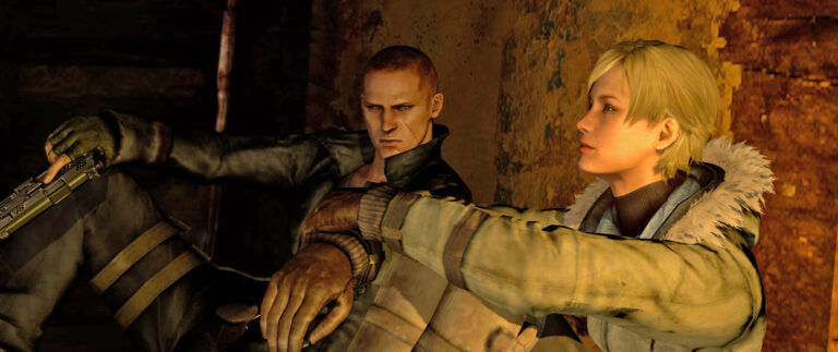 Resident Evil Requiem scene showing Leon S Kennedy character model