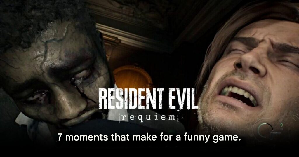 Resident Evil Requiem funny player moments compilation