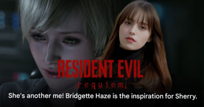 Bridgette Haze identified as Sherry Birkin face model in Resident Evil Requiem