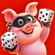 Coin Master Board Adventure mobile game featuring dice board gameplay and village building