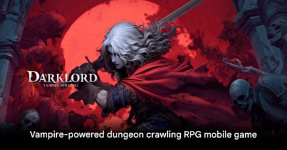 Darklord Vampire Survival mobile RPG gameplay with vampire powers