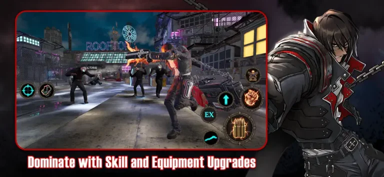 Gungrave G.O.R.E. UEE Mobile gameplay featuring Beyond the Grave