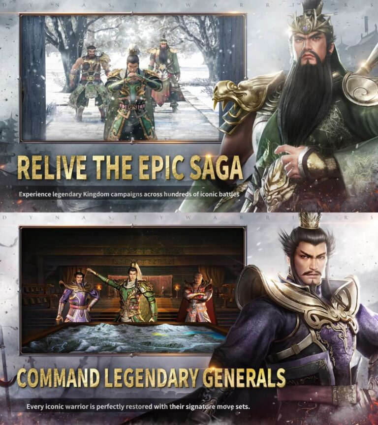 Dynasty Warriors Overlords XL pre-registration opens on Google Play