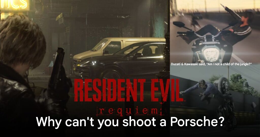 Resident Evil Requiem Porsche