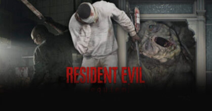 Resident Evil Requiem hospital zombie gameplay scene