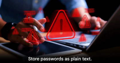 Microsoft Edge plain text password issue