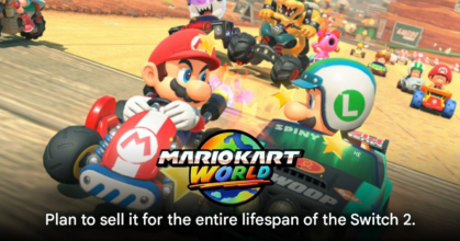 Mario Kart World Switch 2 lifecycle
